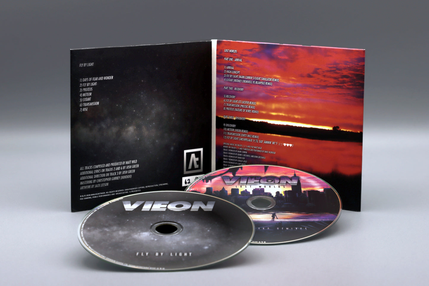 Vieon - Lost Worlds x Fly By Light (Double CD)