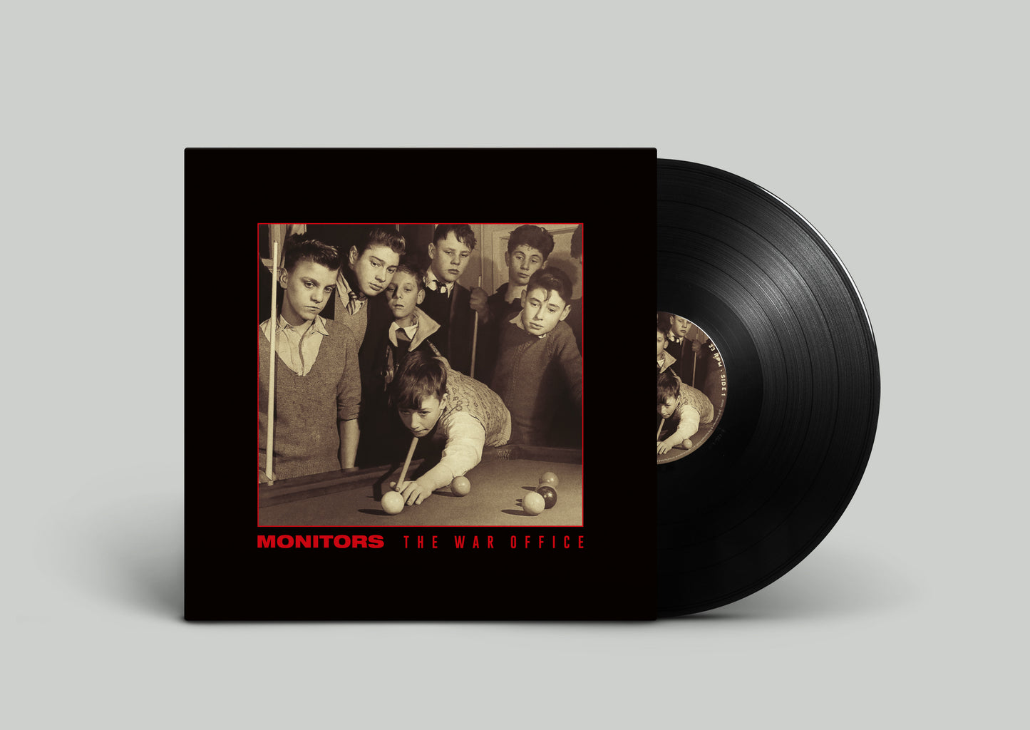 Monitors - The War Office (12" Black Vinyl)